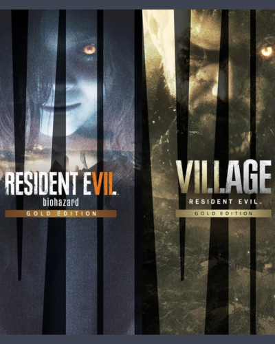 Resident Evil 7 Gold Edition & Village Gold Edition PS4 & PS5